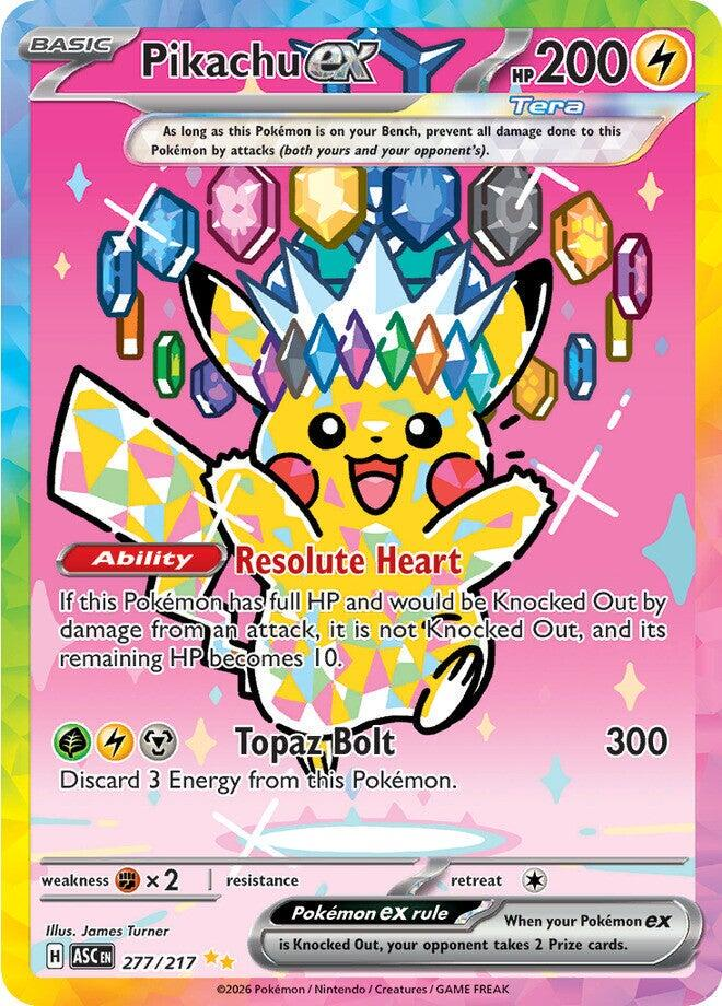 Pikachu EX Special Illustration - Ascended Heroes