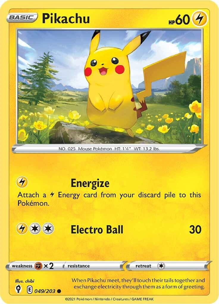 Pikachu - Evolving Skies
