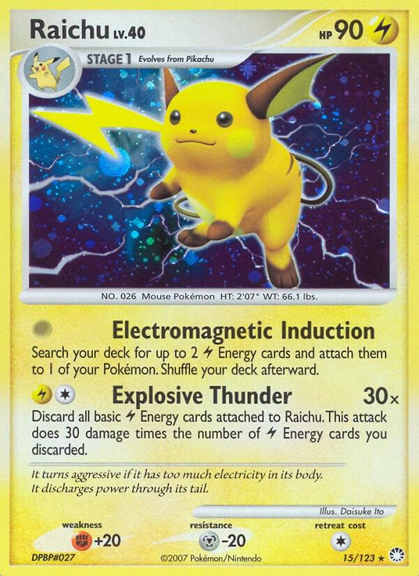 Raichu Cosmos Holografico - Mysterious Treasures
