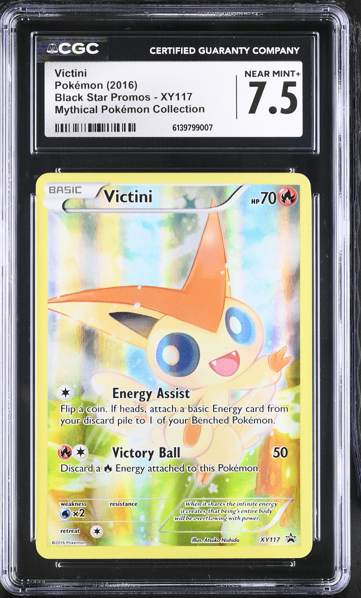 Victini Mythical Pokemon Collection - CGC 7.5