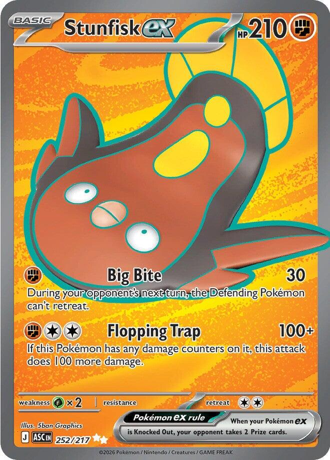 Stunfisk EX Full Art - Ascended Heroes