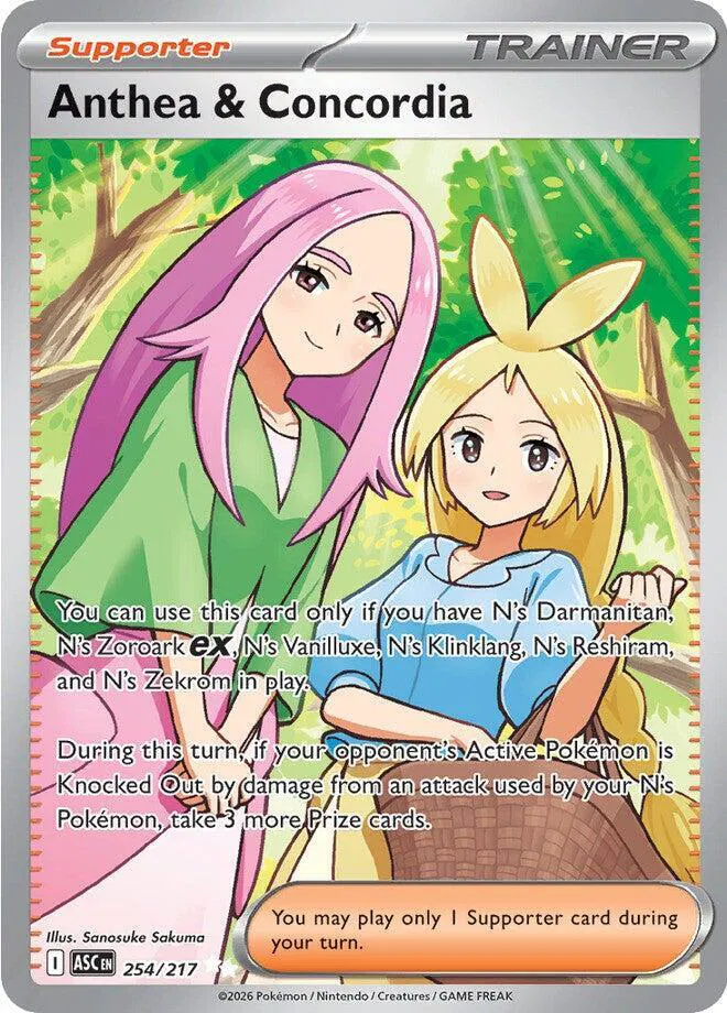 Anthea & Concordia Full Art - Ascended Heroes