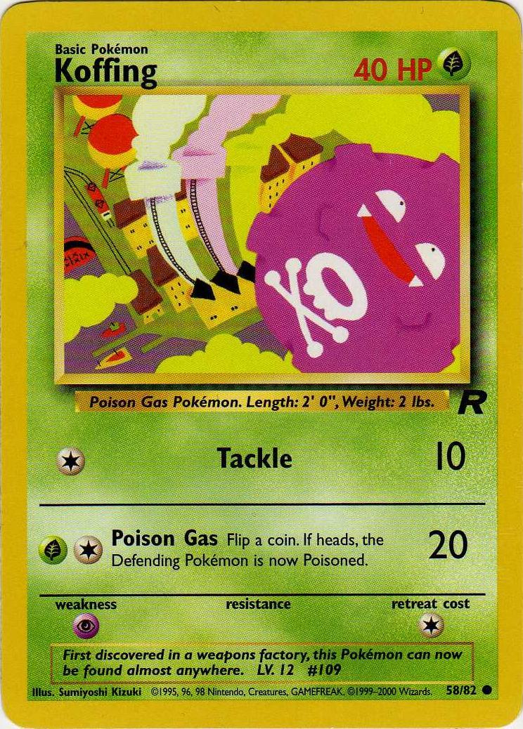 Koffing - Team Rocket