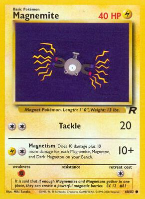 Magnemite - Team Rocket
