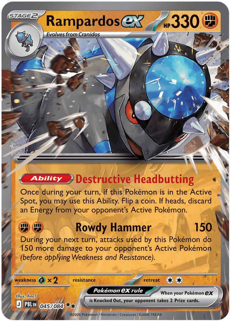 Rampardos EX - Pitch Black