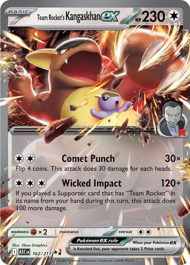 Team Rocket's Kangaskhan EX - Ascended Heroes