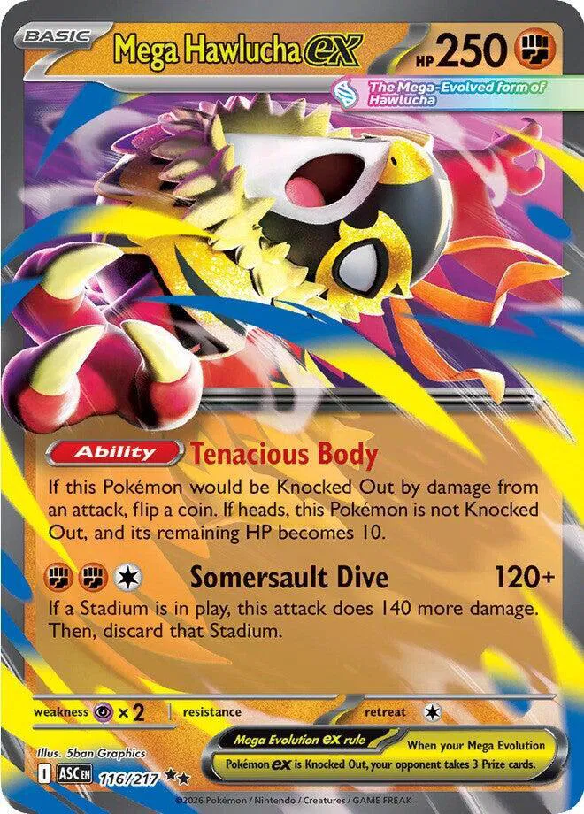 Mega Hawlucha EX - Ascended Heroes