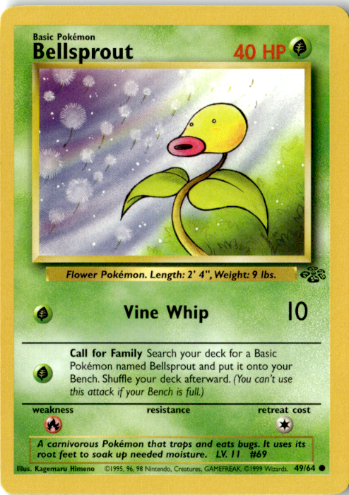 Bellsprout Unlimited Common Jungle 49/64 LP