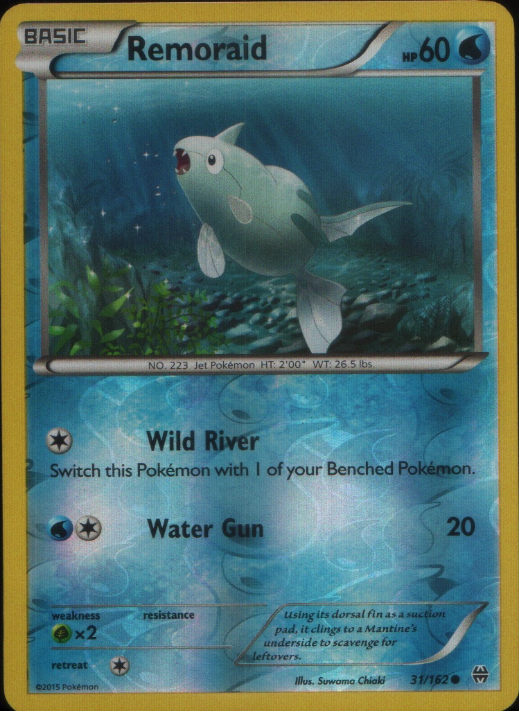 Remoraid (31) Reverse Holo Common XY - BREAKthrough 31/162 NM
