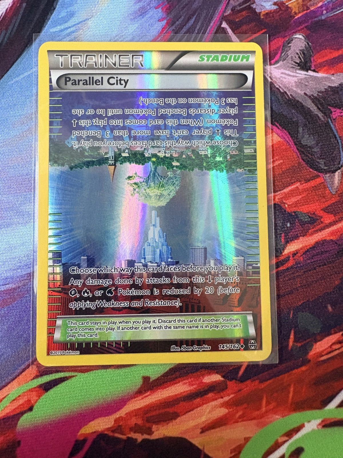 Parallel City Reverse Holo Uncommon XY - BREAKthrough 145/162 NM