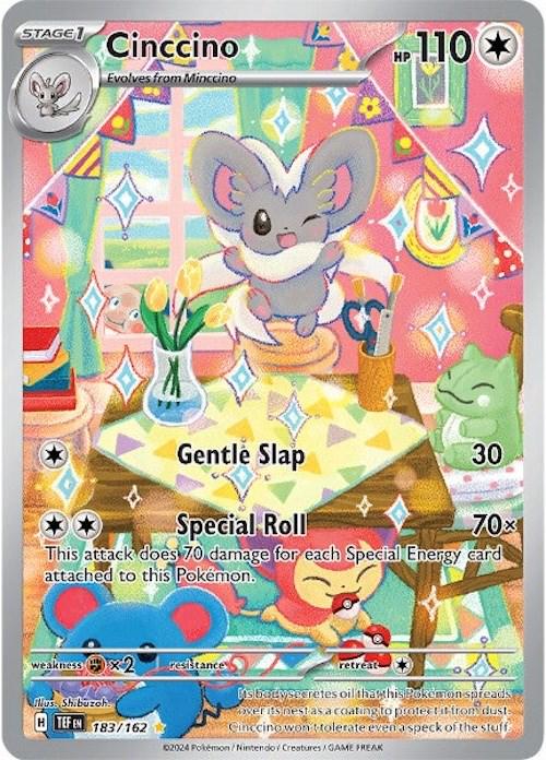 Cinccino Illustration - Temporal Forces