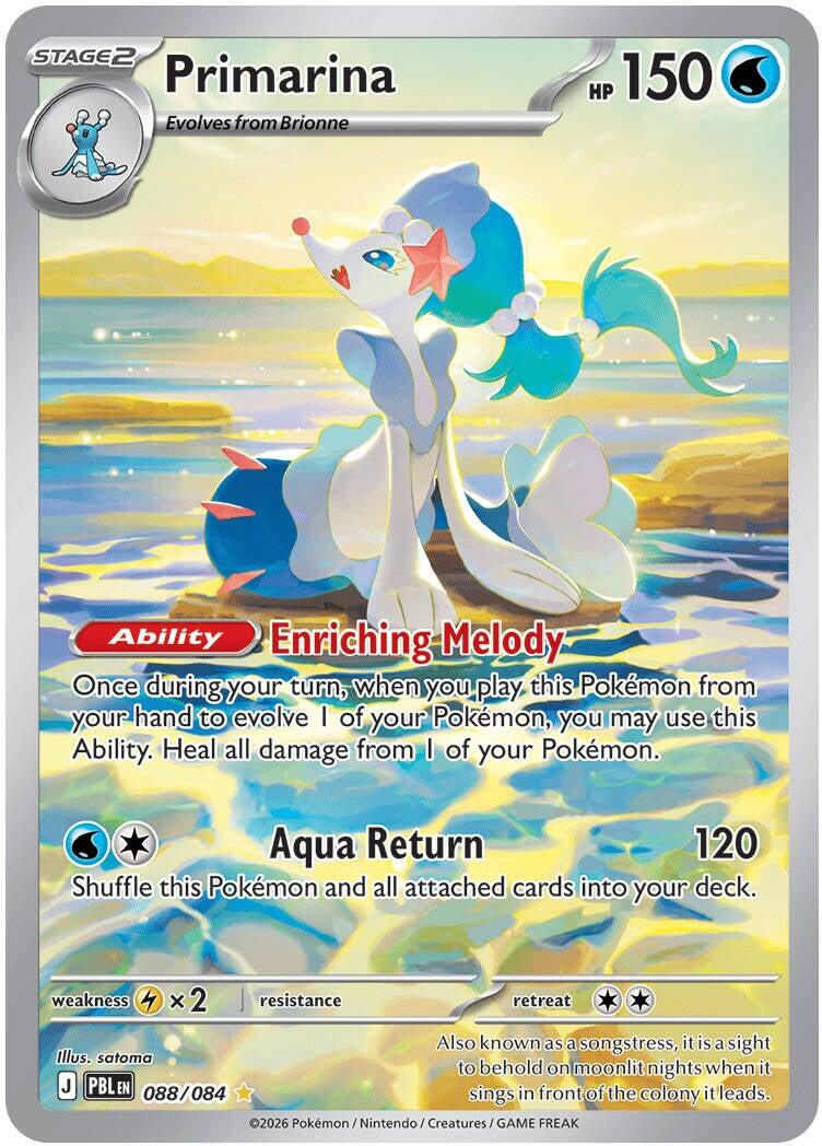 Primarina Illustration - Pitch Black