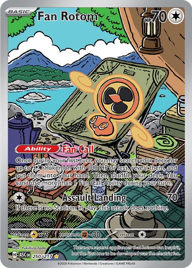 Fan Rotom Illustration - Ascended Heroes