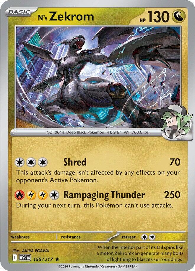 N's Zekrom Holografico - Ascended Heroes