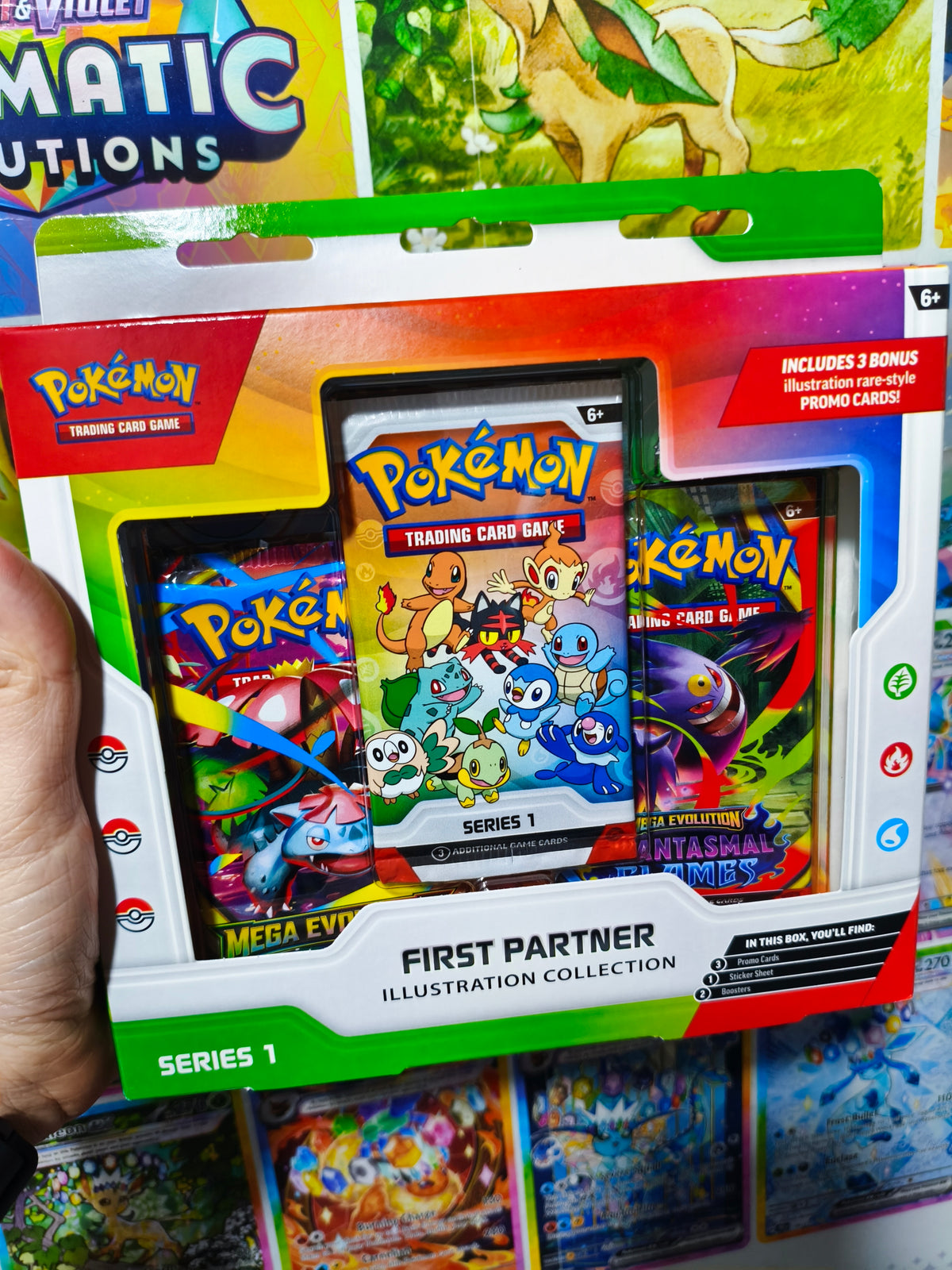 Pokémon First Partner Illustration Collection Series 1 Ingles