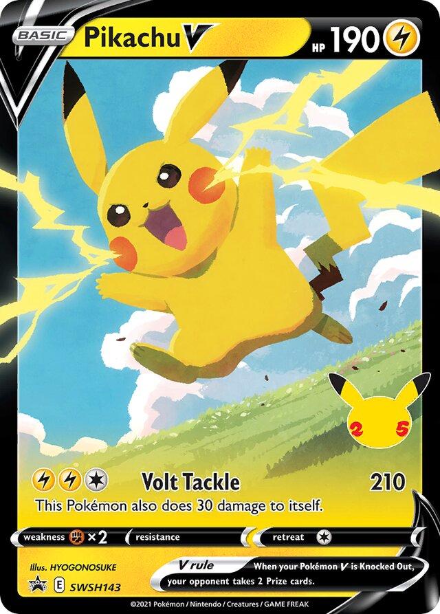 Pikachu V 143 - Sword & Shield Promo