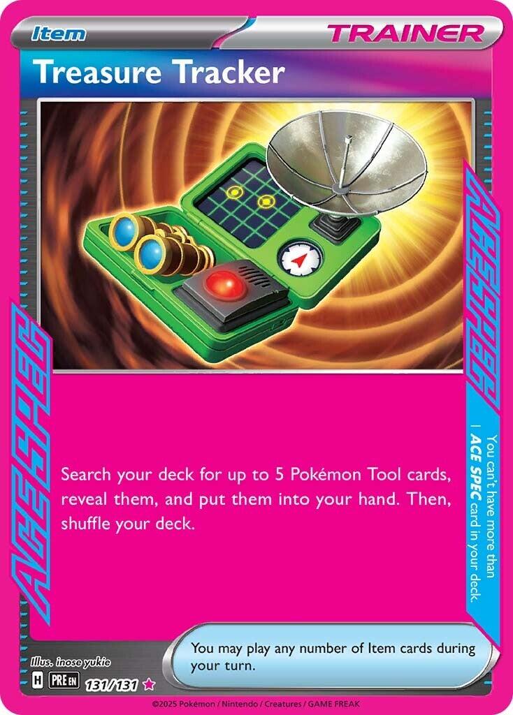 Treasure Tracker Ace Spec - Prismatic Evolutions