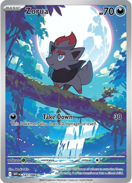 Zorua Illustration - White Flare