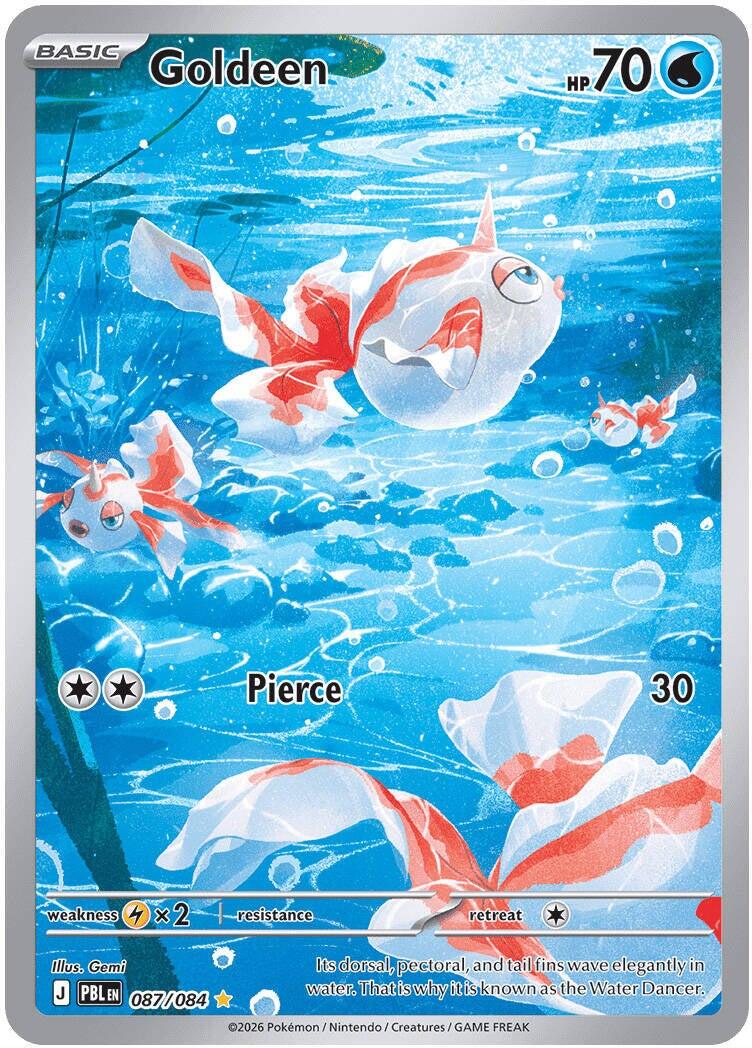 Goldeen Illustration - Pitch Black