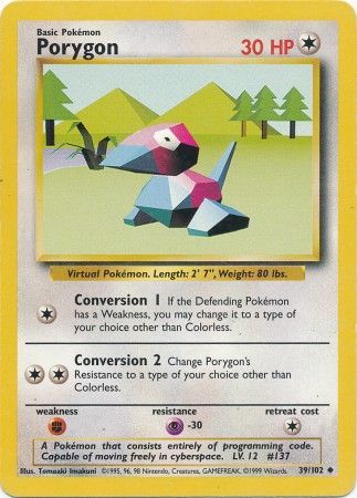 Porygon Base Set