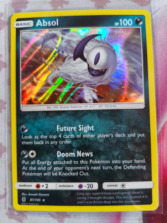 Absol Holo Holo Rare SM - Guardians Rising 81/145 NM