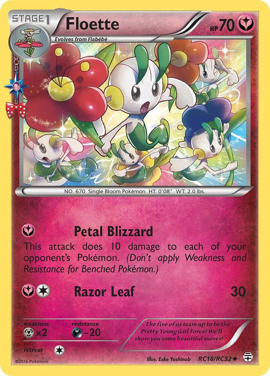 Floette Holo Uncommon Generations: Radiant Collection RC18/RC32 LP