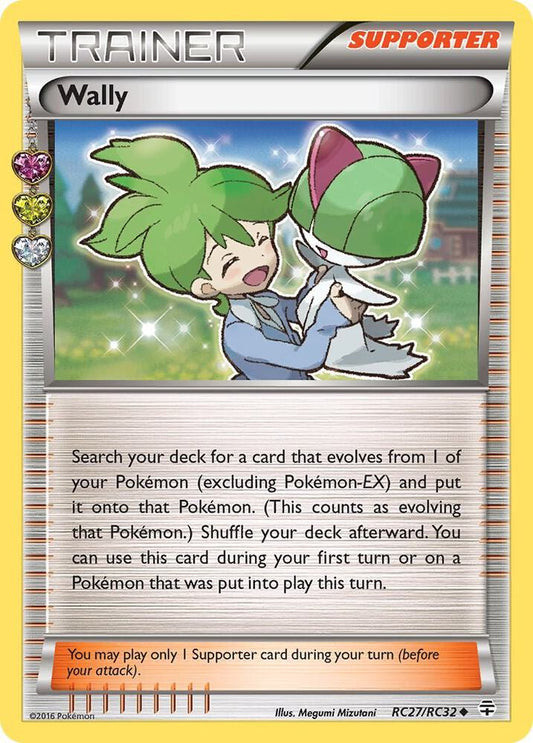 Wally Holo Uncommon Generations: Radiant Collection RC27/RC32 NM