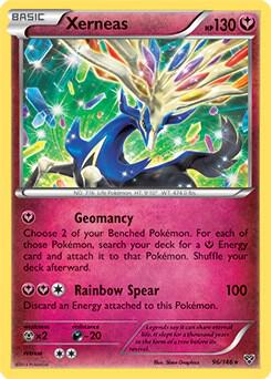Xerneas (Cracked Ice Holo) Holo Rare Deck Exclusives 096/146 MP