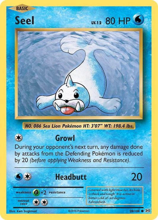 Seel Common XY - Evolutions 28/108 LP