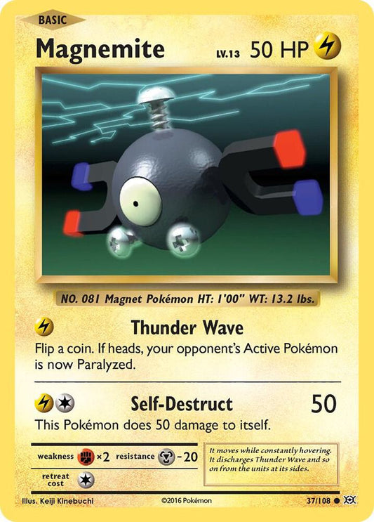 Magnemite Common XY - Evolutions 37/108 NM