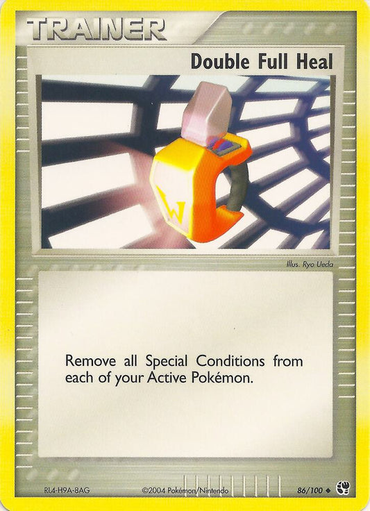 Double Full Heal Uncommon EX Battle Stadium 86 NM