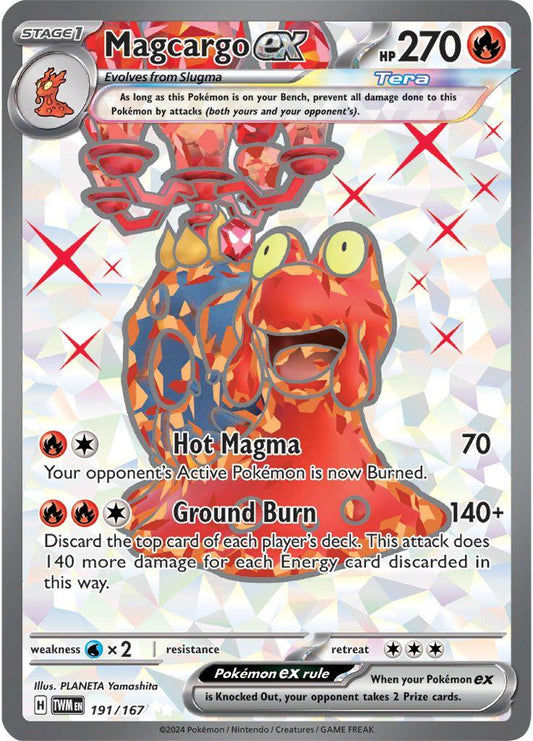 Magcargo EX Full Art - Twilight Masquerade