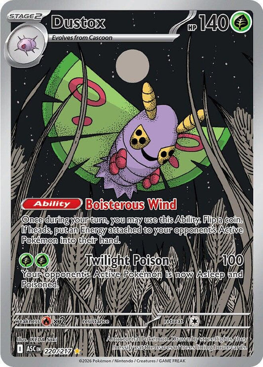 Dustox Illustration - Ascended Heroes