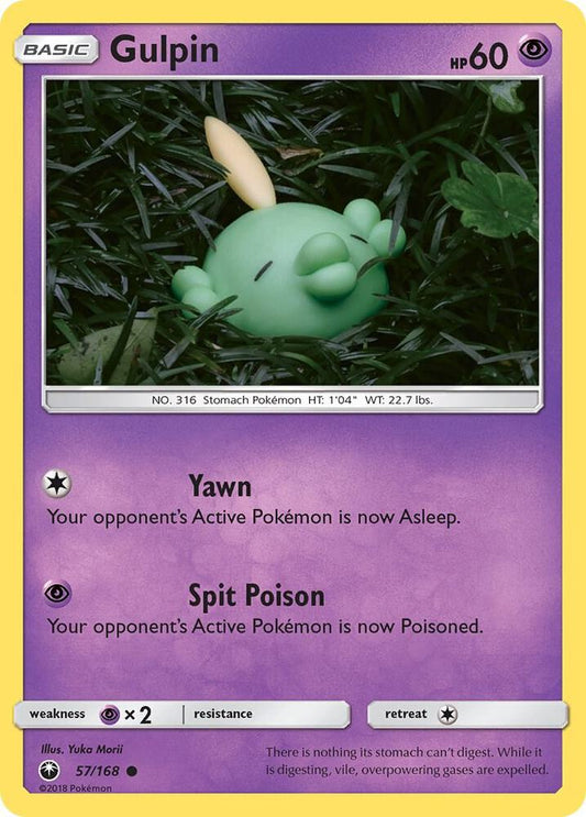 Gulpin Common SM - Celestial Storm 57/168 LP