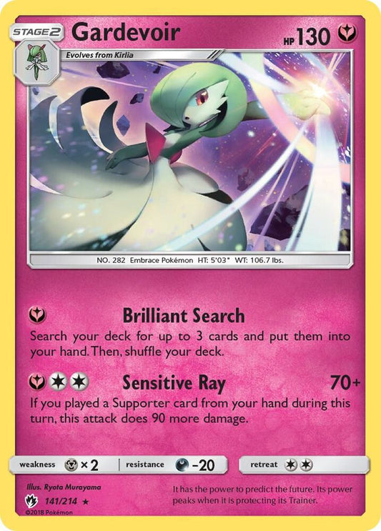 Gardevoir Holo Rare SM - Lost Thunder 141/214 NM