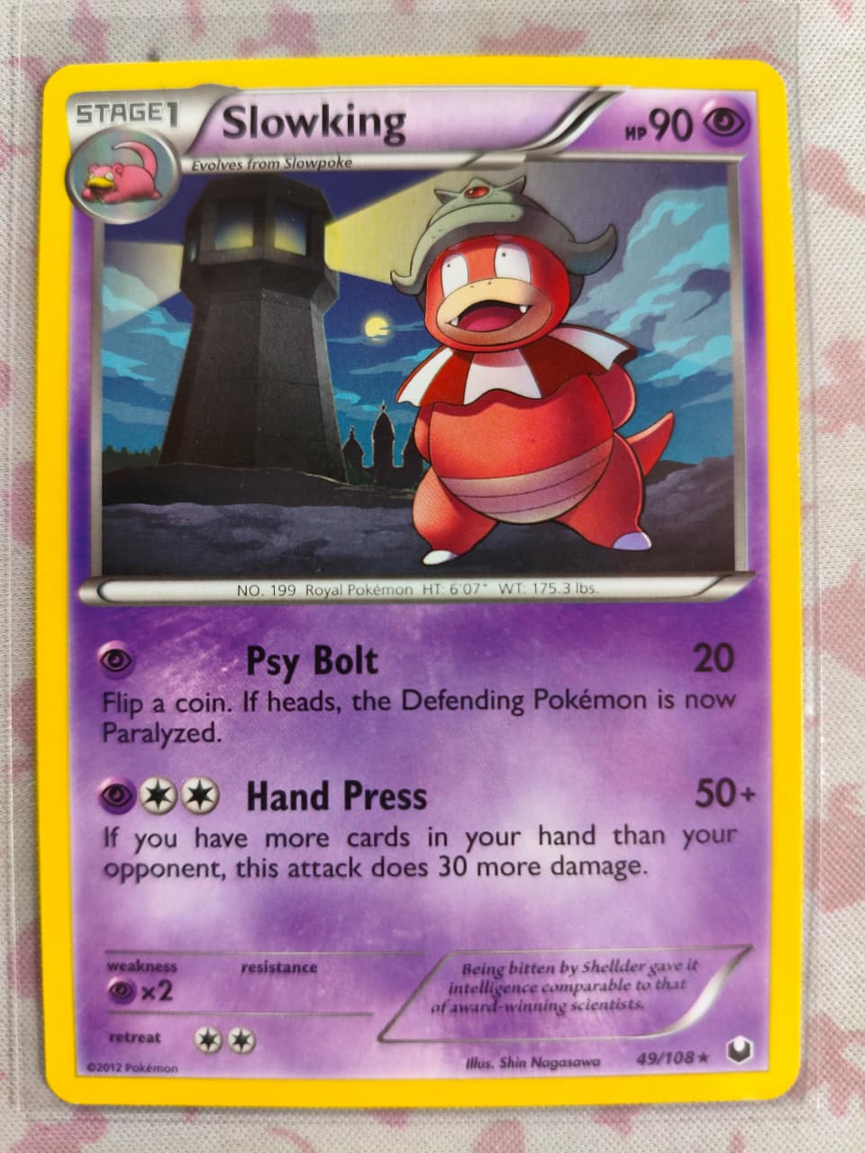 Slowking Rare Dark Explorers 49/108 NM