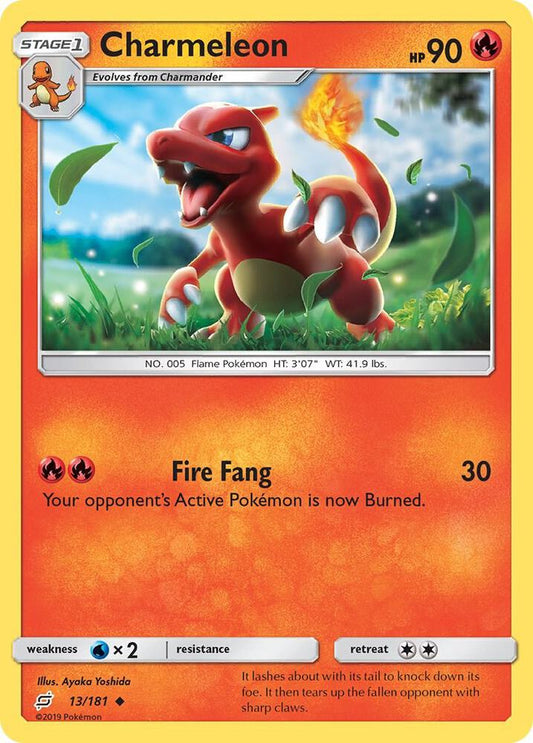 Charmeleon Uncommon SM - Team Up 13/181 NM