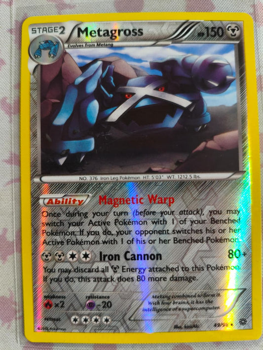 Metagross (49) Reverse Holo Rare XY - Ancient Origins 49/98 NM