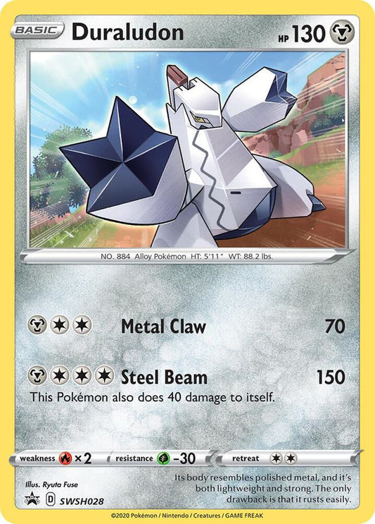 Duraludon Holo Promo SWSH: Sword & Shield Promo Cards SWSH028 NM
