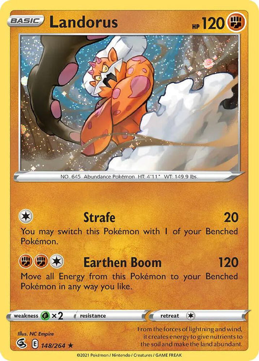Landorus (Cosmos Holo) Holo Promo Blister Exclusives 148/264 NM