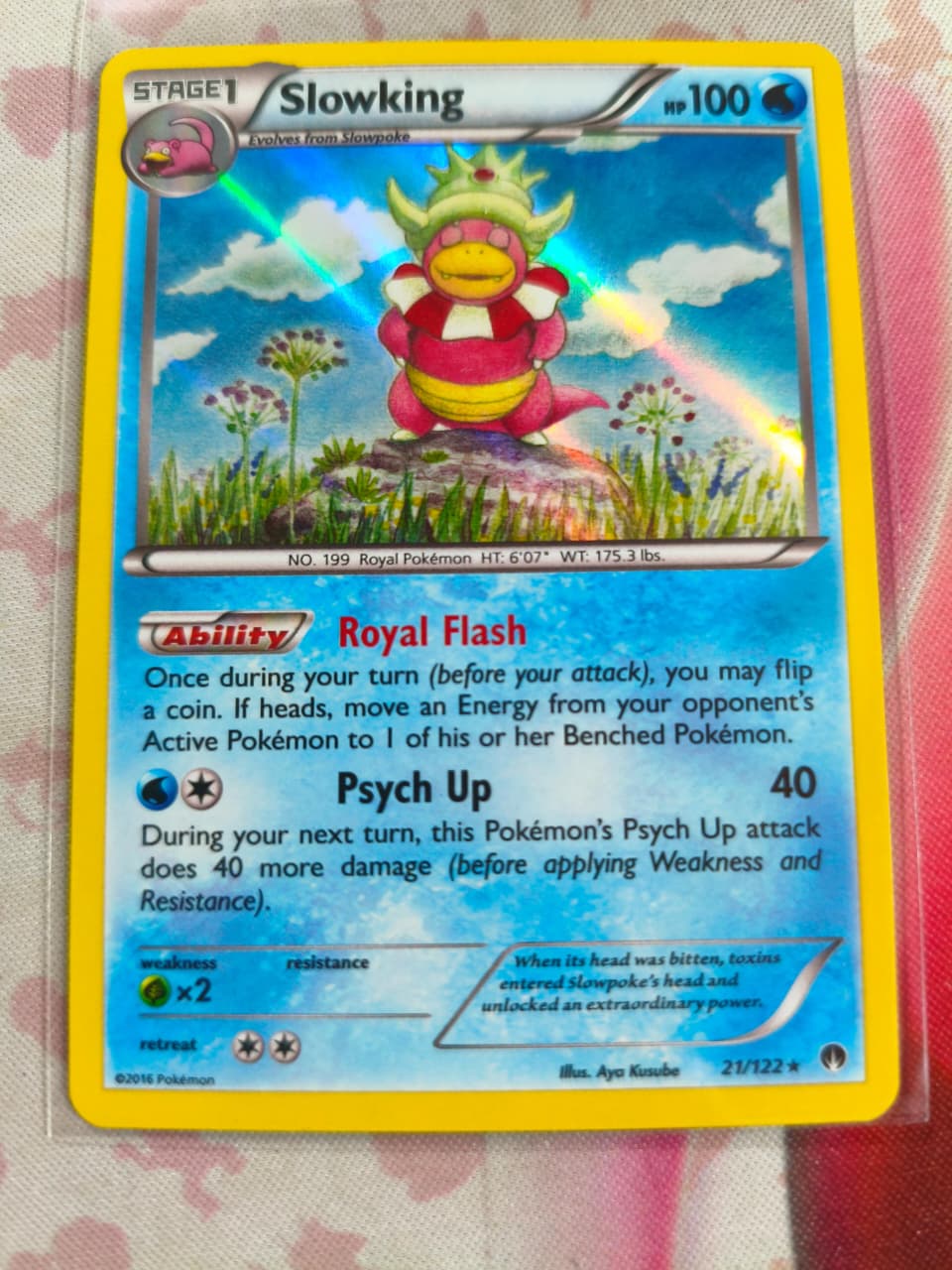 Slowking Holo Holo Rare XY - BREAKpoint 21/122 NM