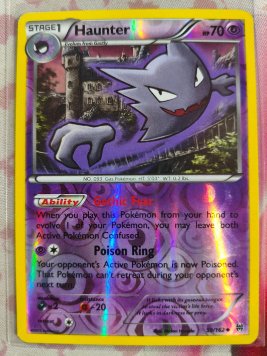 Haunter Reverse Holo Uncommon XY - BREAKthrough 59/162 NM