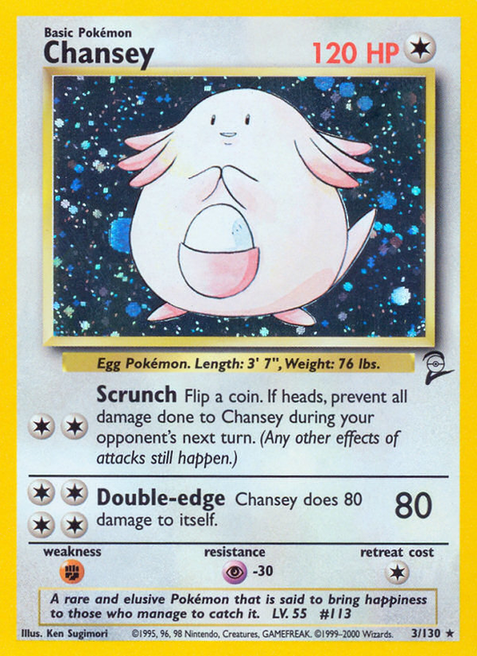 Chansey Base Set 2