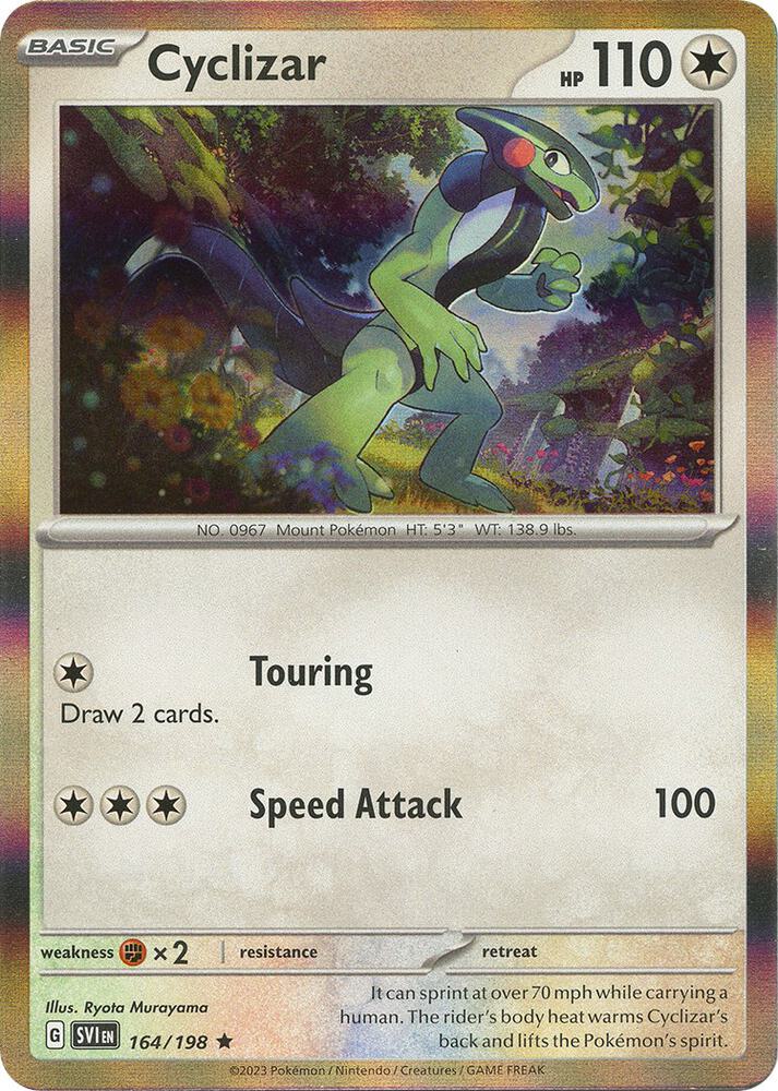 Cyclizar - 164/198 Holo Rare SV01: Scarlet & Violet Base Set 164/198 NM