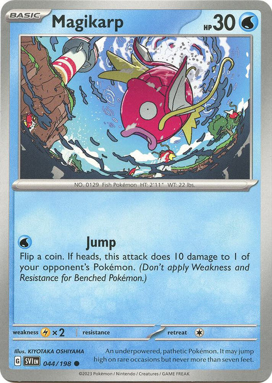 Magikarp Reverse Holo Common SV01: Scarlet & Violet Base Set 044/198 NM