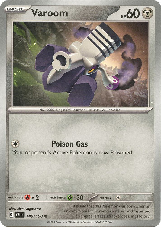 Varoom - 140/198 Common SV01: Scarlet & Violet Base Set 140/198 NM