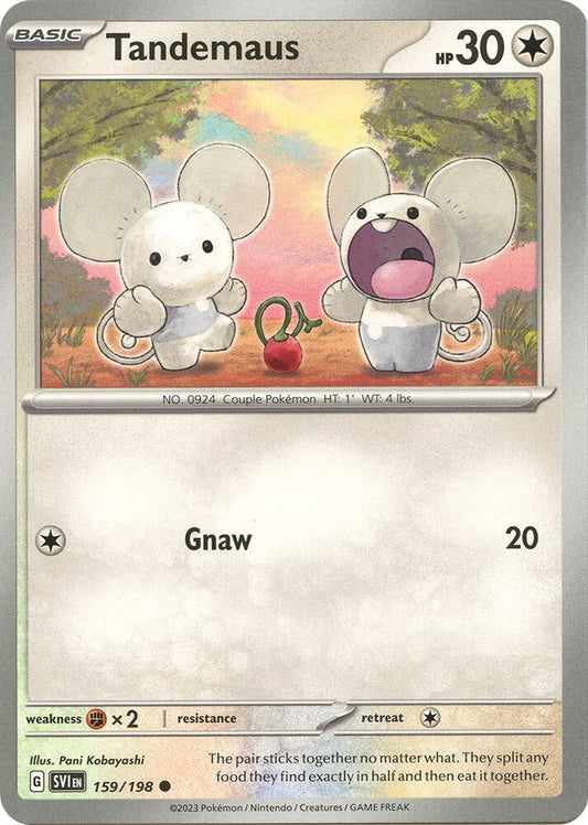 Tandemaus - 159/198 Common SV01: Scarlet & Violet Base Set 159/198 NM