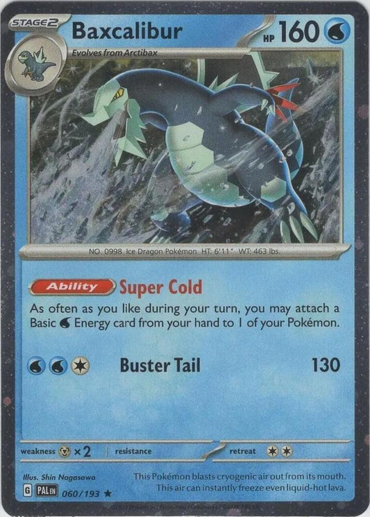 Baxcalibur (Cosmos Holo) Holo Promo Blister Exclusives 060/193 NM