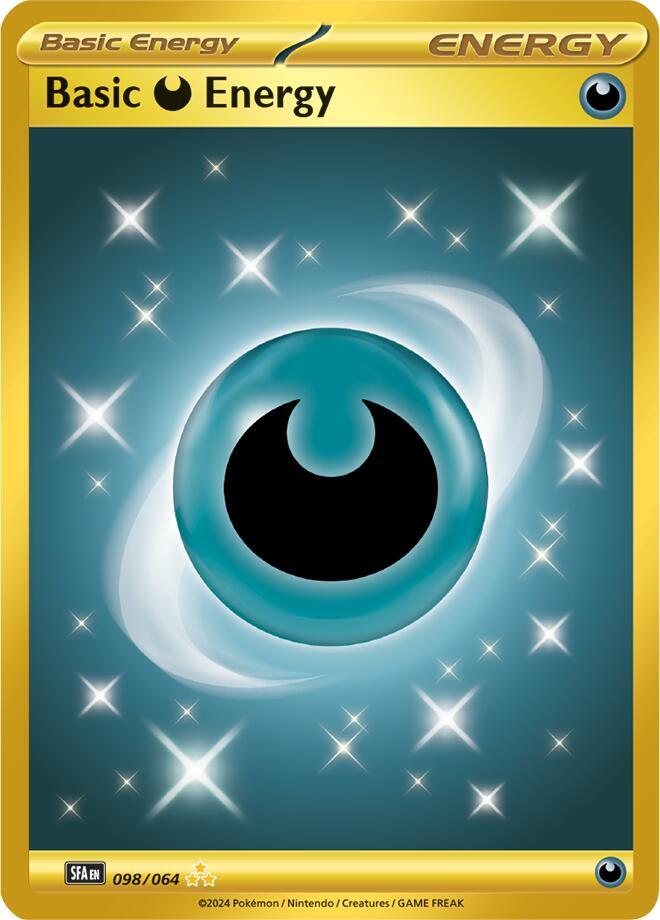 Basic Darkness Energy Holo Hyper Rare SV: Shrouded Fable 098/064 NM