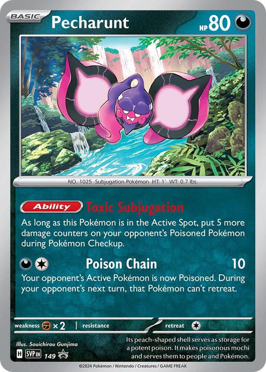 Pecharunt Holo Promo SV: Scarlet & Violet Promo Cards 149 NM